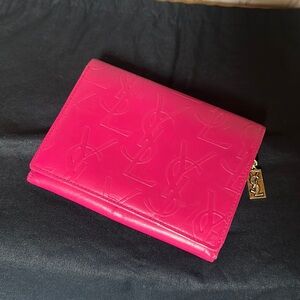 EUC Rare YSL Barbie Pink Wallet